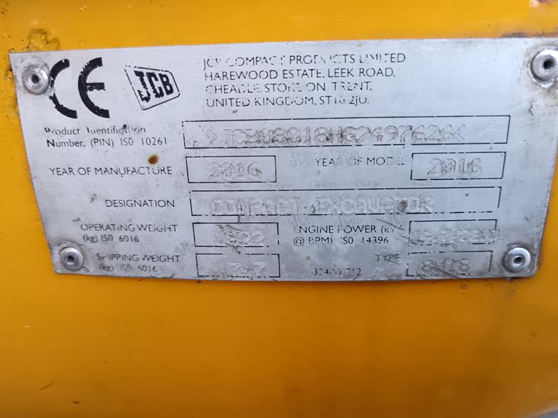 JCB 8018 - Image 6