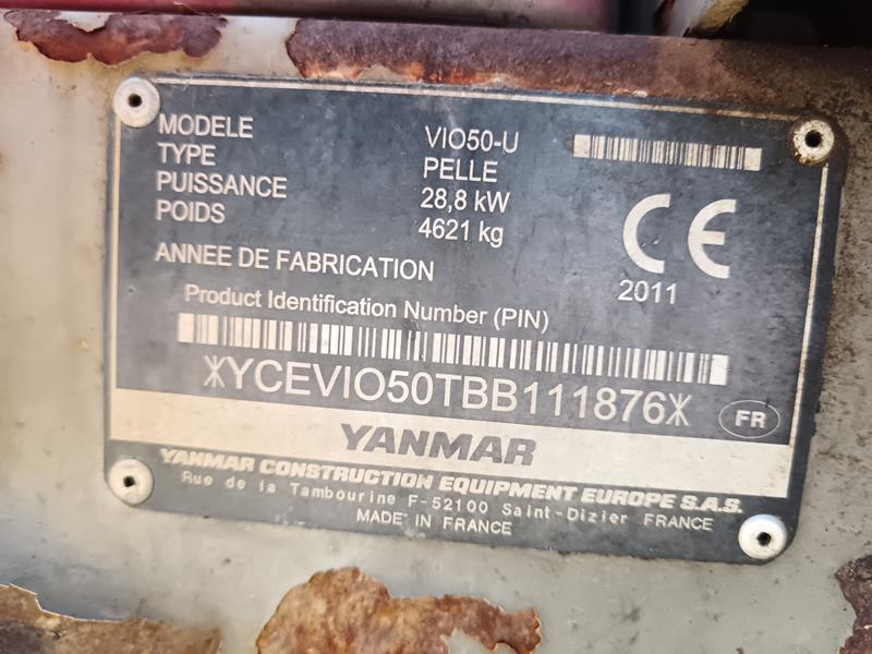 YANMAR VIO57 - Image 9