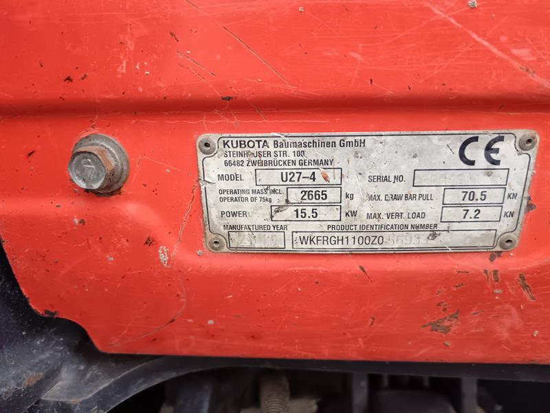 Kubota U27-4 - Image 5