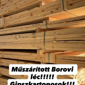 Műszárított Borovi léc