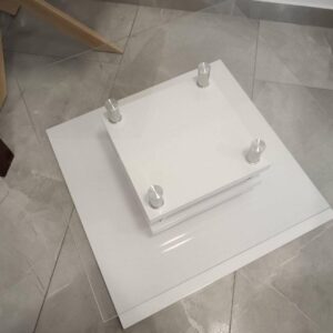 Gaw üveg kisasztal 80x80