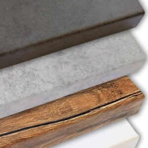 Különböző méretű új konyha pultok