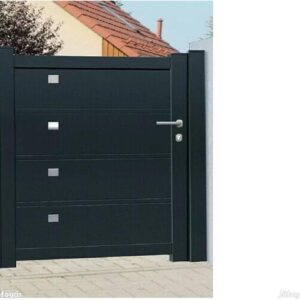 alumínium panelből kis kapu új!! 1X1,8m