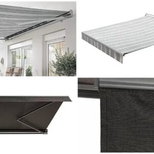 Elektromos Napellenzők több méretben & színben.Sz:3-5m. 45000Ft/m