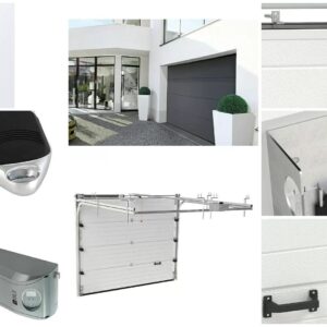 Elektromos szekcionált garázskapu 160000-tól